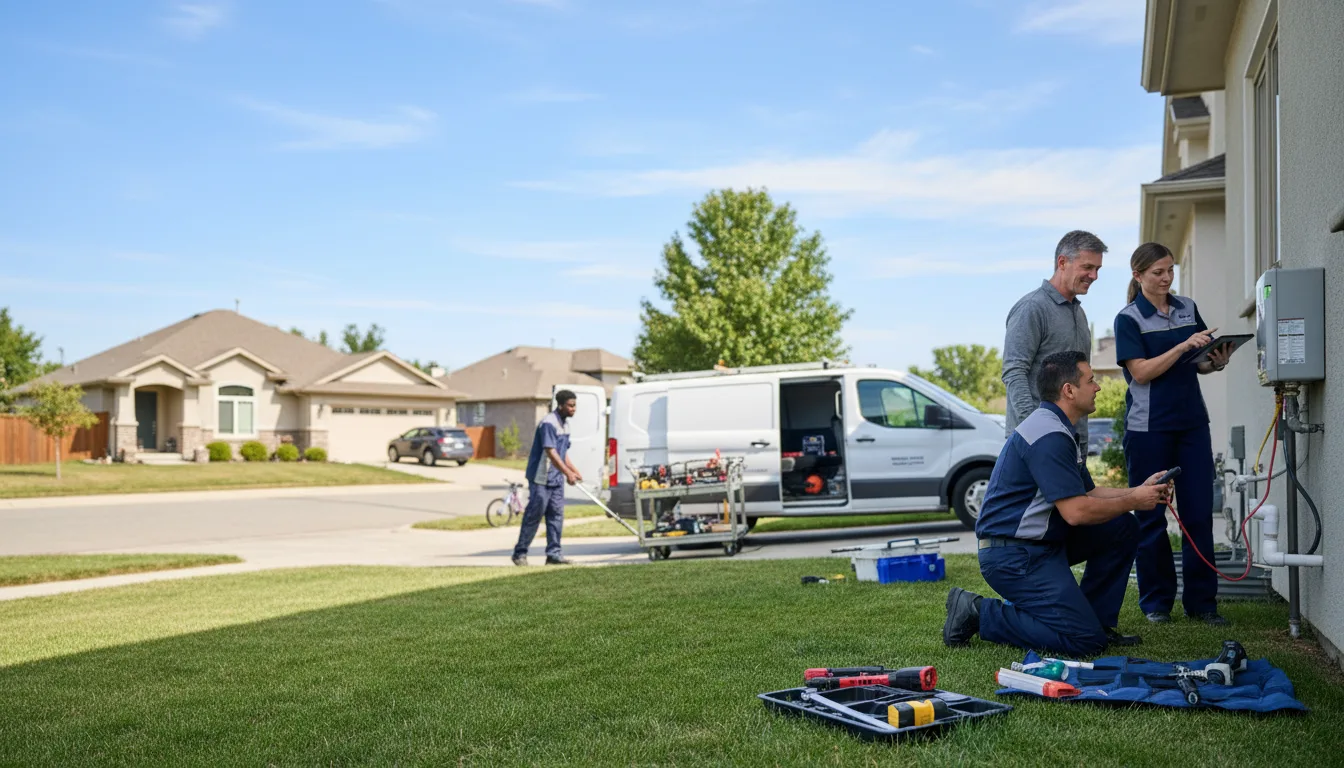 Tankless water heater service in Banner, MS